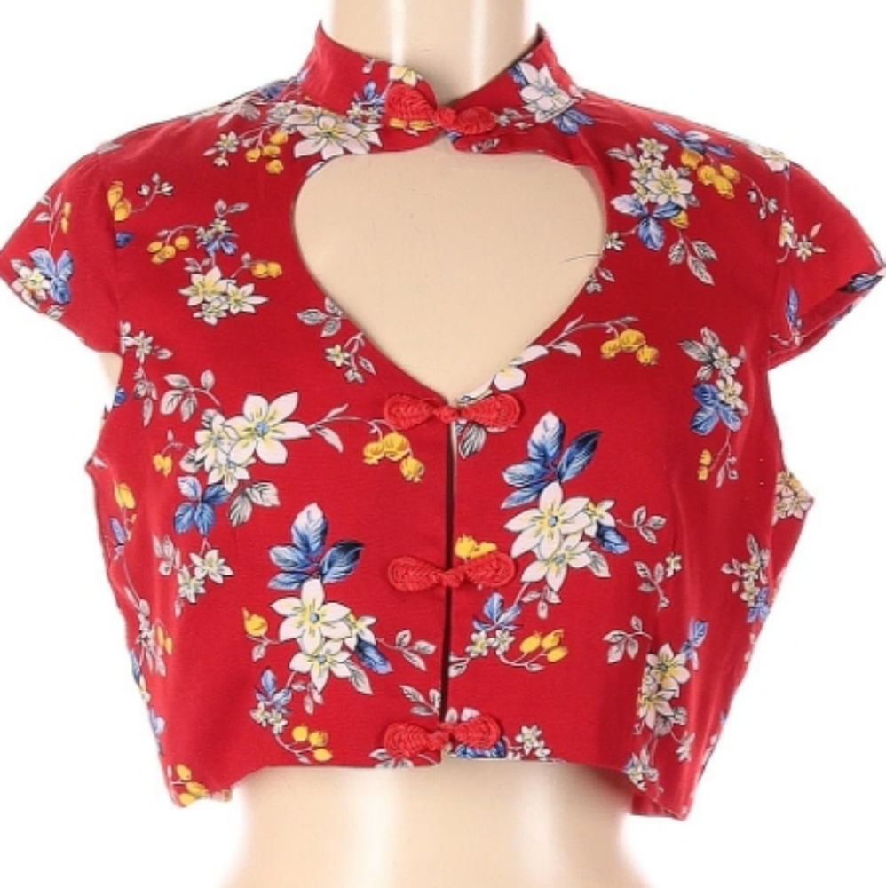 Nasty Gal ~ Chinese inspired Crop top